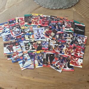50+ Hockey Trading Cards Collection